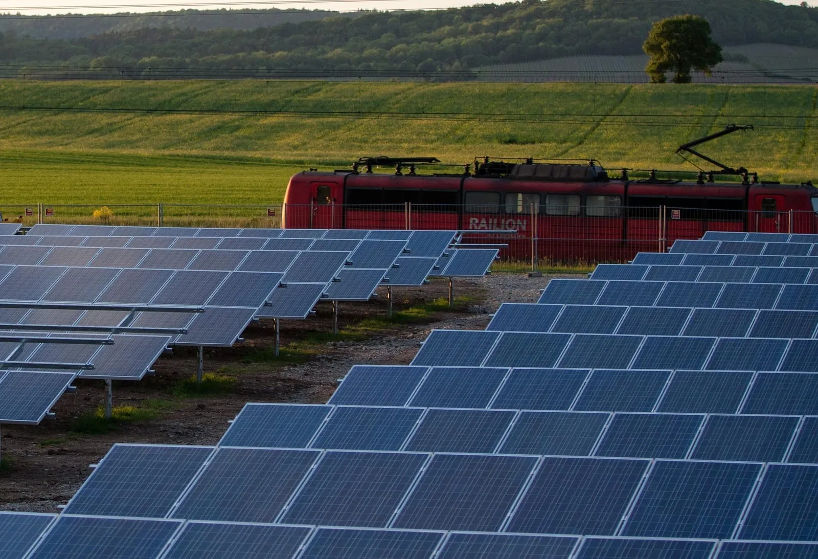 Ground-mount commercial solar farm by Clans Machina